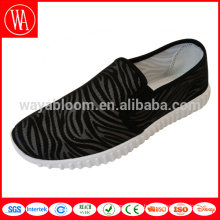 Custom men flat mesh loafers shoes